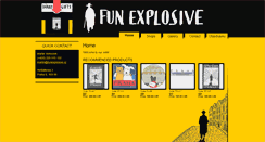 Desktop Screenshot of funexplosive.cz