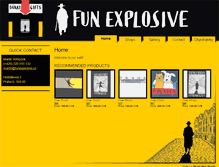 Tablet Screenshot of funexplosive.cz